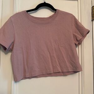 Urban Outfitters Mauve Crop Top